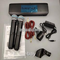 Wireless Vocal System SHUR BLX288 / Beta 58A with2 BETA58 Microphones US New