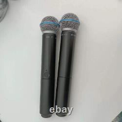 Wireless Vocal System SHUR BLX288 / Beta 58A with2 BETA58 Microphones US New