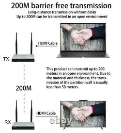 Wireless WiFi HDMI Extender Audio Video Converter Transmitter Receiver uni