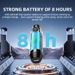 Wireless XLR Microphone Transmitter Receiver, 2.4GHz Plug-on Mic 24bit/192Khz