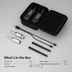 Wireless XLR Transmitter and Receiver Dual Antennas 470ft Range F30