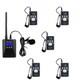 Wirelessassisted Listening Audio System Transmitter 5 Receivers Church Meeting