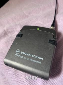 Wisycom MTP40 Pocket Wireless Transmitter 510-698 MHz Tested & Workin