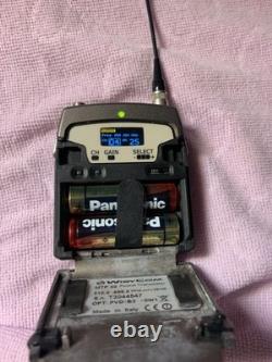 Wisycom MTP40 Pocket Wireless Transmitter 510-698 MHz Tested & Workin