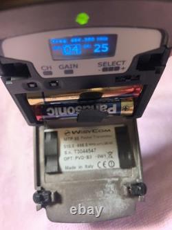 Wisycom MTP40 Pocket Wireless Transmitter 510-698 MHz Tested & Workin