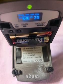 Wisycom MTP40 Pocket Wireless Transmitter 510-698 MHz Tested & Workin