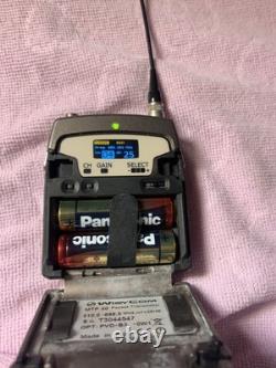 Wisycom MTP40 Pocket Wireless Transmitter 510-698 MHz Tested & Workin