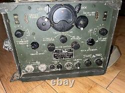 Ww II U. S. Navy Tby-8 Portable Transmitter Receiver Radio Not Tested, Sell As Is