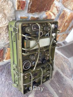 Ww2 1944 Bc-1306 Us Army Radio Receiver And Transmitter With Network Mfg Corp