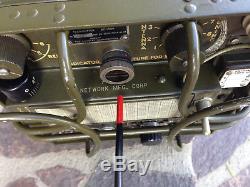 Ww2 1944 Bc-1306 Us Army Radio Receiver And Transmitter With Network Mfg Corp