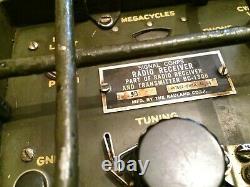 Ww2 Us Army Radio Bc-1306 Rare Ww2 1944 Radio Receiver &transmitter Bc 1306