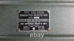 Wwii U. S. Navy Tbx-8 Portable Transmitter Receiver Radio Great Condition
