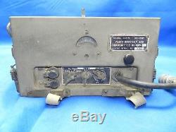 Wwii Us Military Radio Receiver And Transmitter Signal Corps Jeep Bc-620