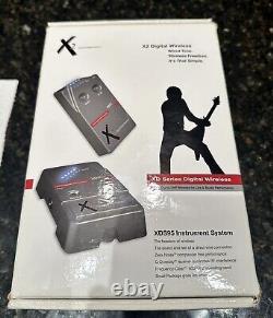 X2 Digital Wireless XDS95 Instrument System. Transmitter & Receiver, Guitar