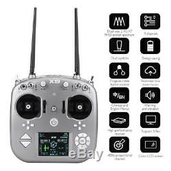 X9 9CH 2.4GHz 0ISM Radio Transmitter & X9D Receiver for Helicopter, Glider, Drone