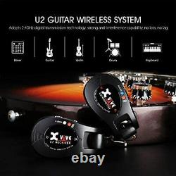 XVIVE Wireless Guitar transmitter & Receiver System XV-U2 #Black