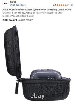 Xvive AC58 Wireless Guitar System with Charging Case 5.8GHz