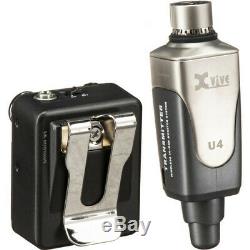 Xvive Audio U4 Wireless In-Ear Monitoring System Transmitter & Receiver NEW