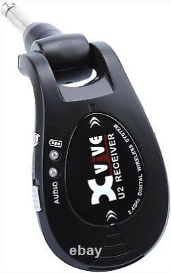 Xvive U2 2.4GHZ Wireless Guitar System Digital Guitar Transmitter Receiver NEW