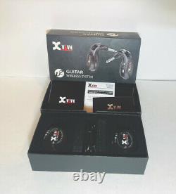Xvive U2 Wireless Guitar Transmitter/Receiver 2.4Ghz Rechargeable (Black)