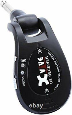 Xvive U2 Wireless System Electric Guitar Live Stage Transmitter Receiver Black