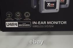 Xvive U4R4 Wireless In-Ear Monitoring System with 4 Receivers & 1 Transmitter