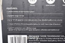 Xvive U4R4 Wireless In-Ear Monitoring System with 4 Receivers & 1 Transmitter