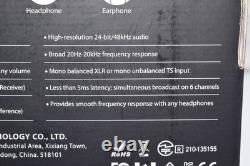 Xvive U4R4 Wireless In-Ear Monitoring System with 4 Receivers & 1 Transmitter