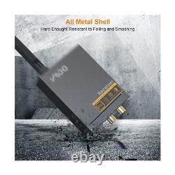 YMOO 3 in 1 2.4Ghz Wireless Audio Transmitter and Receiver, 2 Receivers for Tw