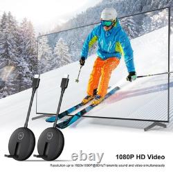 YUYUNLOMN Wireless HDMI Transmitter and Receiver Kit 2.4/5GHz