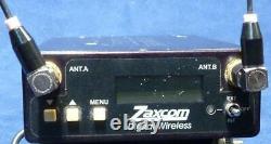 Zaxcom Rx900-s Stereo Digital Eng Receiver With Stereoline Stereo Transmitter