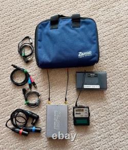 Zaxcom Wireless mic kit, TRXLA Transmitter, TRX900 receiver, Sanken Cos-11D Mic