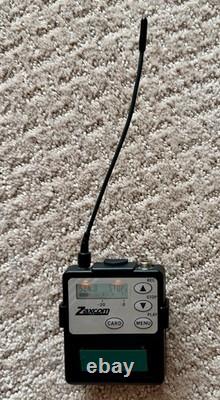 Zaxcom Wireless mic kit, TRXLA Transmitter, TRX900 receiver, Sanken Cos-11D Mic